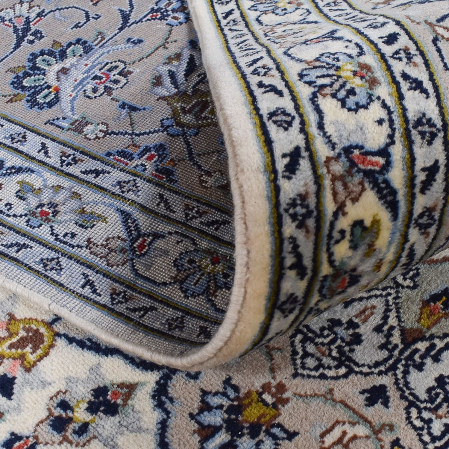 Tappeto Persero - Keshan - Reale - 335 x 247 cm - grigio