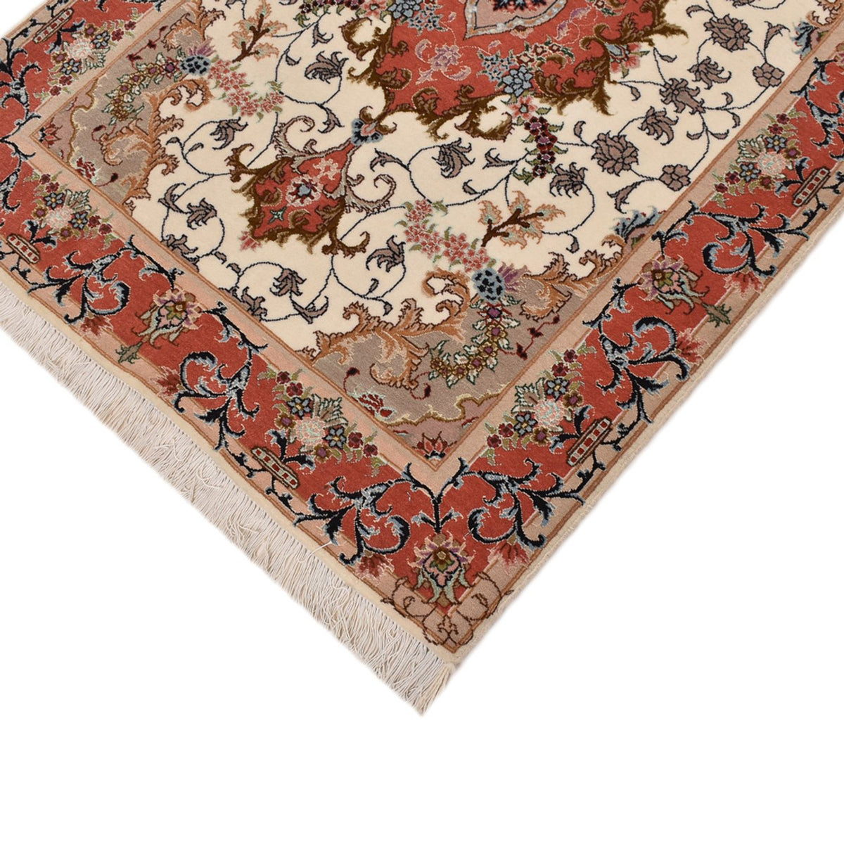 Tappeto corsia Tappeto Persero - Tabriz - Reale - 404 x 89 cm - multicolore