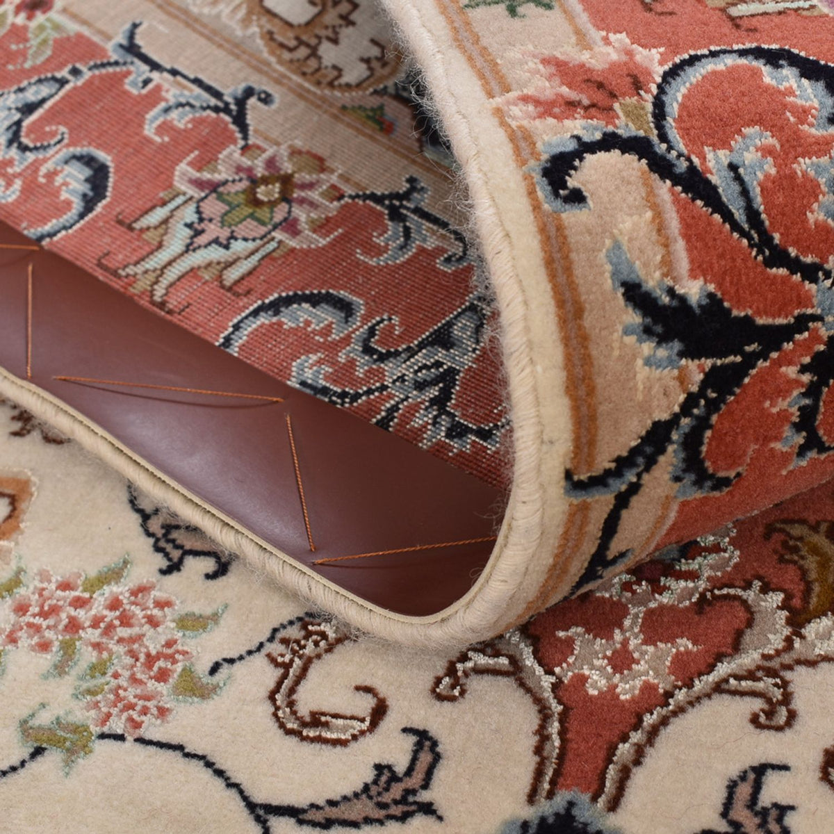 Tappeto corsia Tappeto Persero - Tabriz - Reale - 404 x 89 cm - multicolore