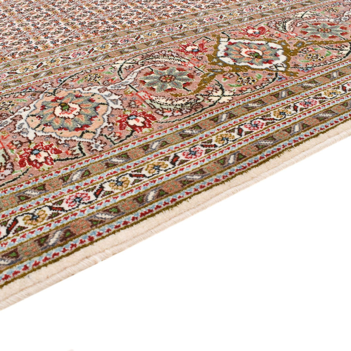 Tappeto corsia Tappeto Persero - Tabriz - Reale - 397 x 197 cm - ruggine
