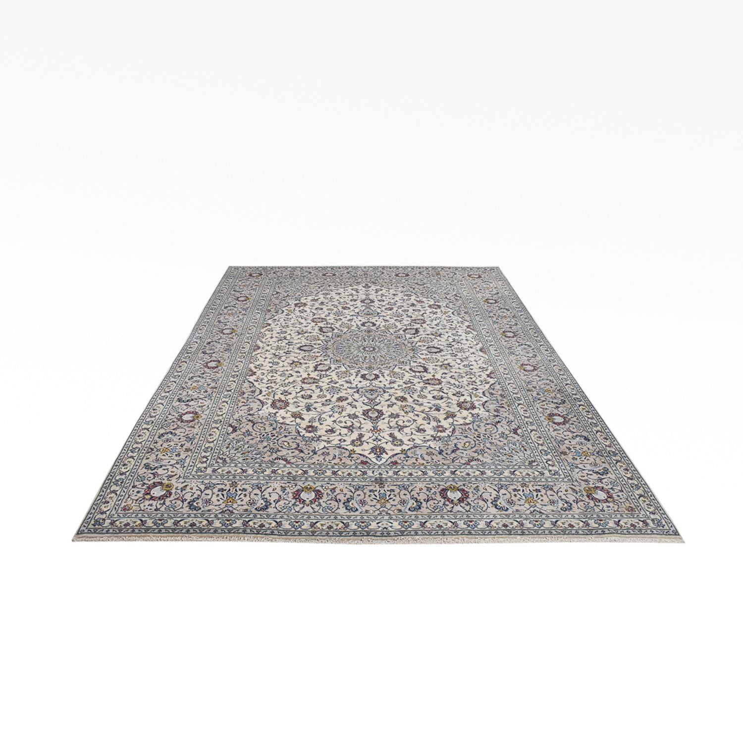 Tappeto Persero - Keshan - Reale - 354 x 245 cm - grigio