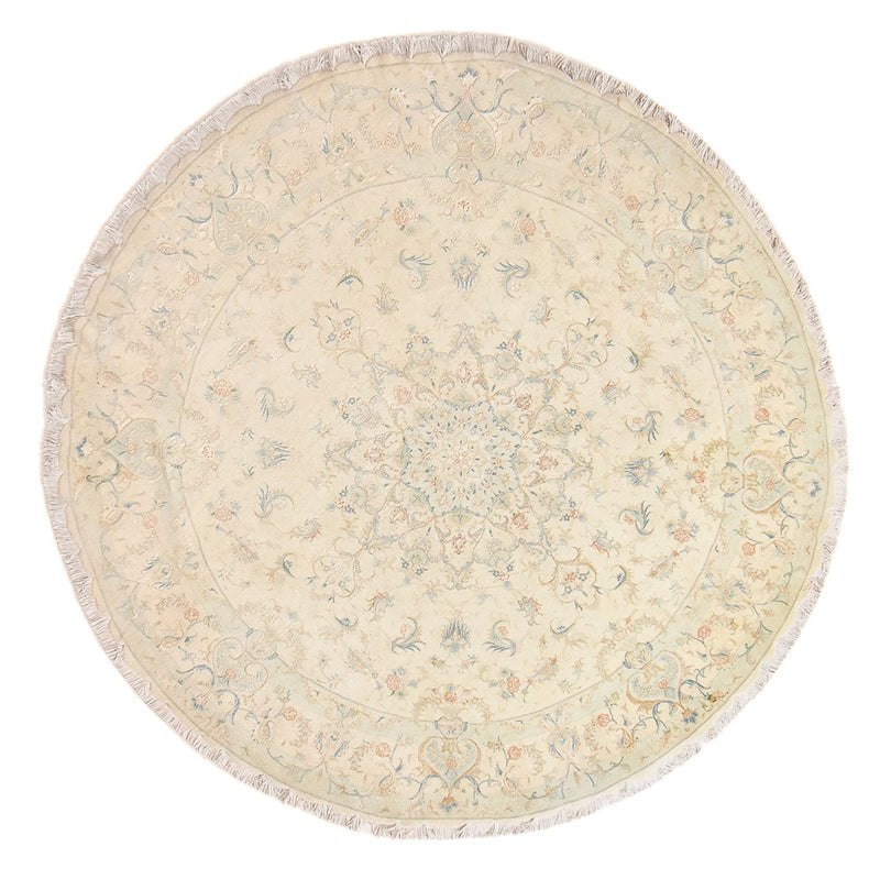 Tappeto Persero - Tabriz - Premio rotondo  - 250 x 250 cm - beige