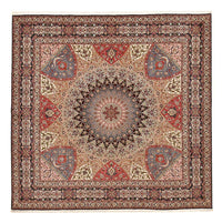 Tappeto Persero - Tabriz - Premio - 260 x 253 cm - beige scuro