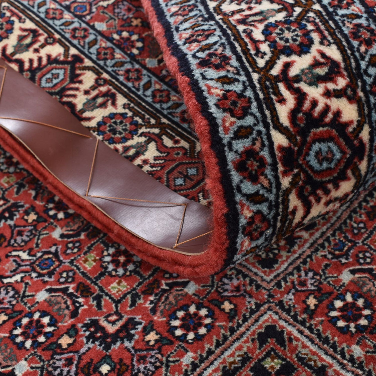 Tappeto corsia Tappeto Persero - Bidjar - 402 x 76 cm - marrone