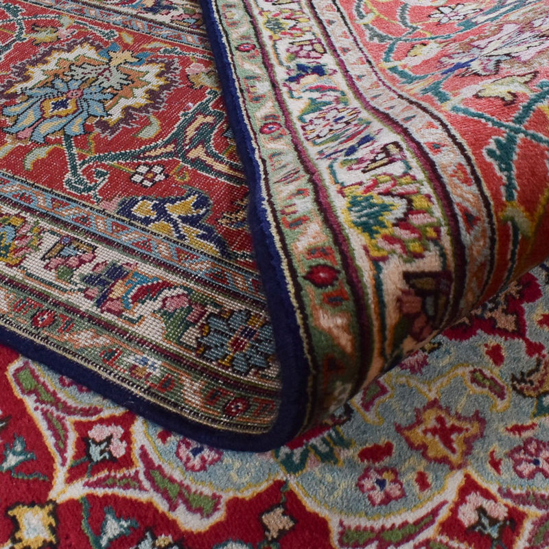 Tappeto Persero - Tabriz - Reale - 402 x 303 cm - blu scuro