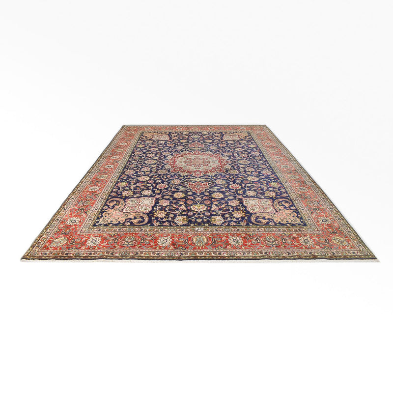 Tappeto Persero - Tabriz - Reale - 402 x 303 cm - blu scuro