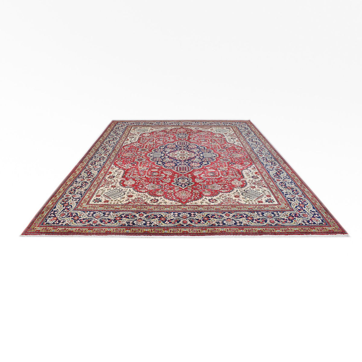 Tappeto Persero - Tabriz - Reale - 376 x 305 cm - rosso