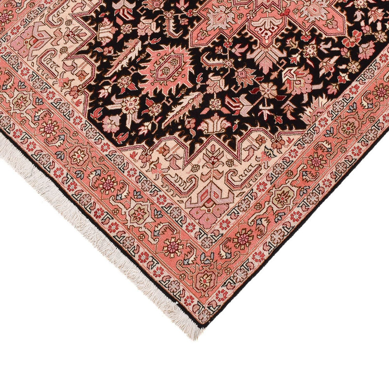 Tappeto corsia Tappeto Persero - Tabriz - Reale - 352 x 91 cm - blu scuro
