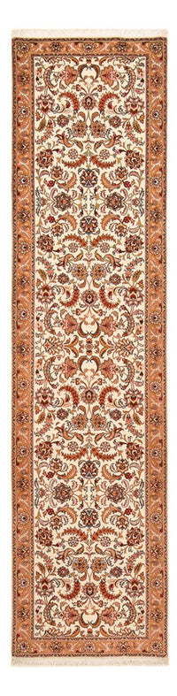 Tappeto corsia Tappeto Persero - Tabriz - Premio - 314 x 80 cm - beige