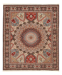 Tappeto Persero - Tabriz - Reale - 250 x 202 cm - beige scuro