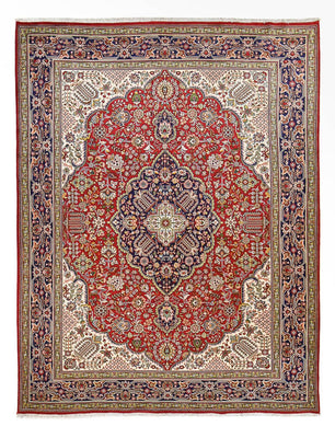 Tappeto Persero - Tabriz - Reale - 392 x 298 cm - ruggine