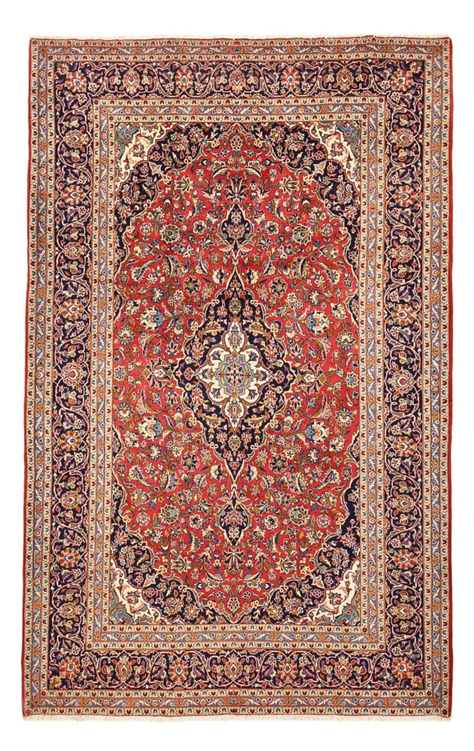 Tappeto Persero - Keshan - 402 x 248 cm - rosso