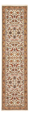 Tappeto corsia Tappeto Persero - Tabriz - Premio - 307 x 79 cm - caramello