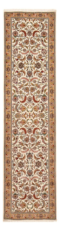 Tappeto corsia Tappeto Persero - Tabriz - Premio - 307 x 79 cm - caramello