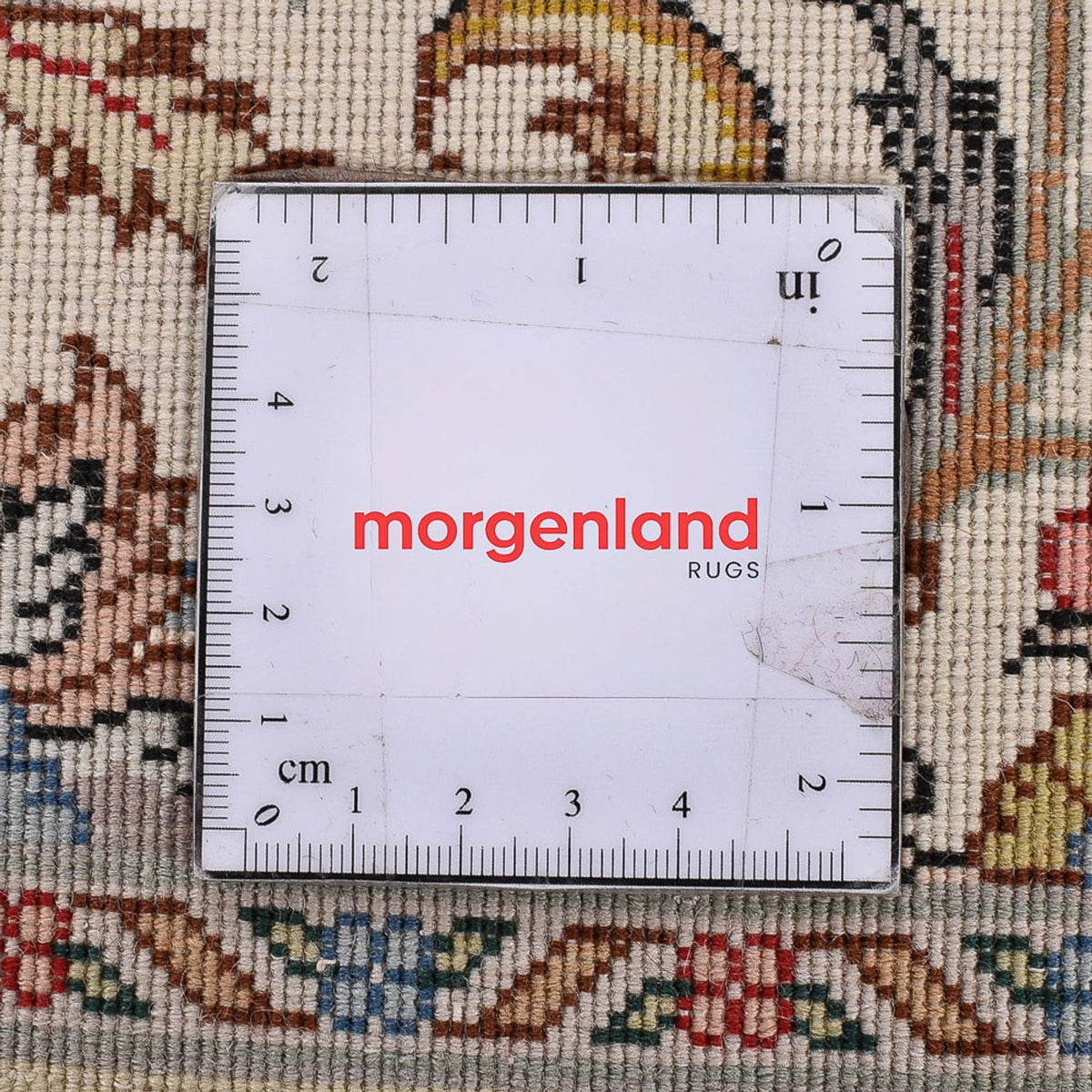 Tappeto corsia Tappeto Persero - Tabriz - Reale - 405 x 84 cm - beige