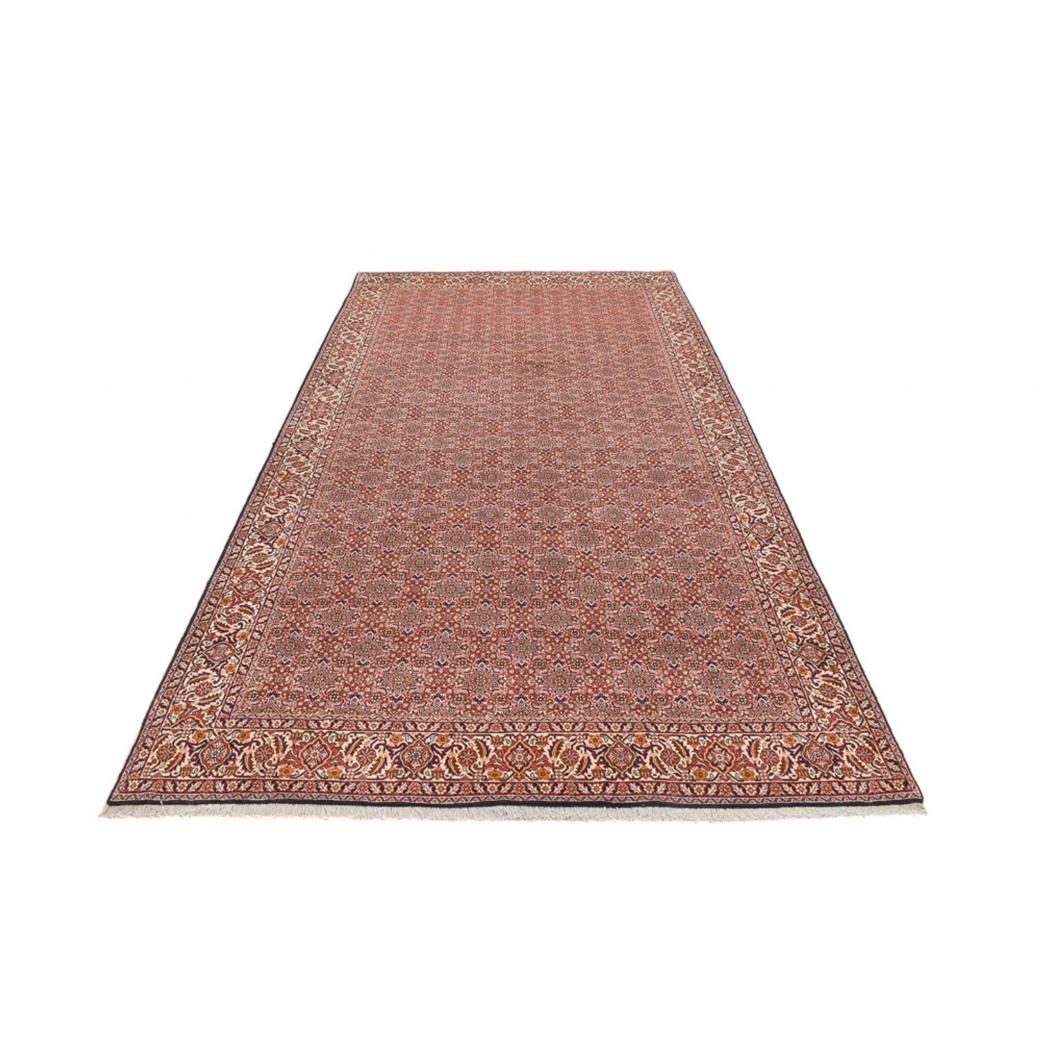 Tappeto corsia Tappeto Persero - Bidjar - 398 x 202 cm - ruggine