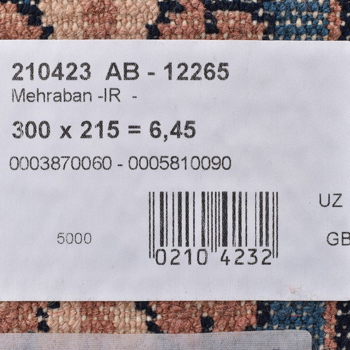 Tappeto Persero - Nomade - 300 x 215 cm - multicolore