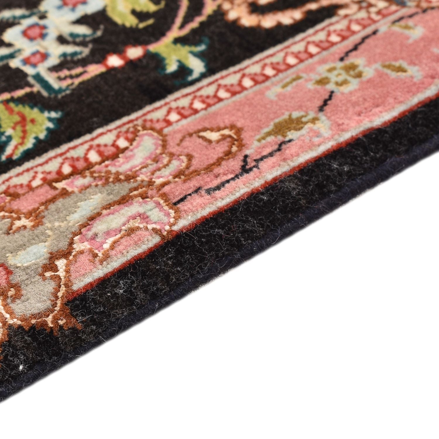 Tappeto Persero - Tabriz - Reale - 72 x 55 cm - blu scuro