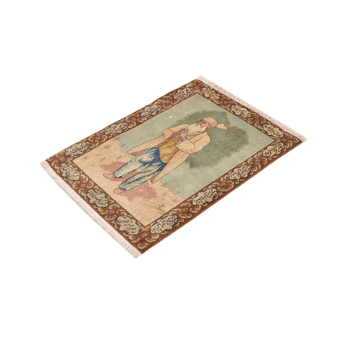 Tappeto Persero - Tabriz - Reale - 73 x 56 cm - multicolore