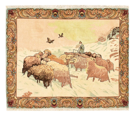 Tappeto Persero - Tabriz - Reale - 110 x 84 cm - multicolore