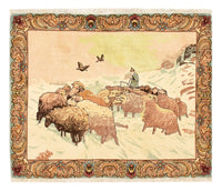 Tappeto Persero - Tabriz - Reale - 110 x 84 cm - multicolore