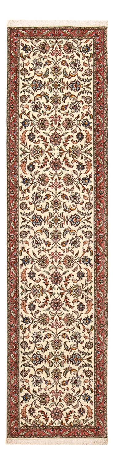 Tappeto corsia Tappeto Persero - Tabriz - Reale - 295 x 72 cm - sabbia