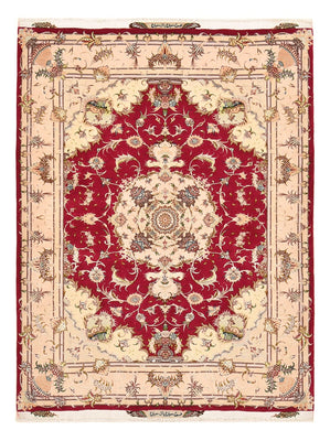 Tappeto Persero - Tabriz - Reale - 210 x 154 cm - rosso