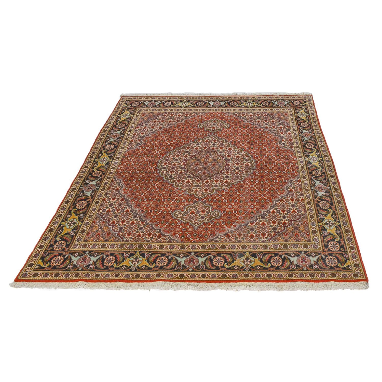 Tappeto Persero - Tabriz - Reale - 195 x 150 cm - ruggine