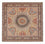 Tappeto Persero - Tabriz - Reale quadrato  - 254 x 248 cm - beige scuro