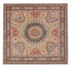 Tappeto Persero - Tabriz - Reale quadrato  - 254 x 248 cm - beige scuro