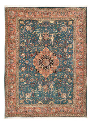 Tappeto Persero - Tabriz - Reale - 352 x 253 cm - blu mare