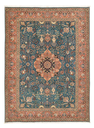Tappeto Persero - Tabriz - Reale - 352 x 253 cm - blu mare