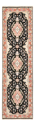 Tappeto corsia Tappeto Persero - Tabriz - Reale - 300 x 83 cm - blu scuro