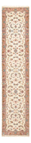 Tappeto corsia Tappeto Persero - Tabriz - Premio - 347 x 77 cm - beige