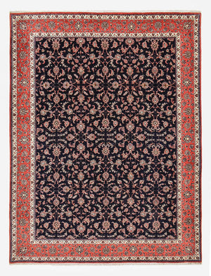 Tappeto Persero - Bidjar - 400 x 301 cm - blu scuro