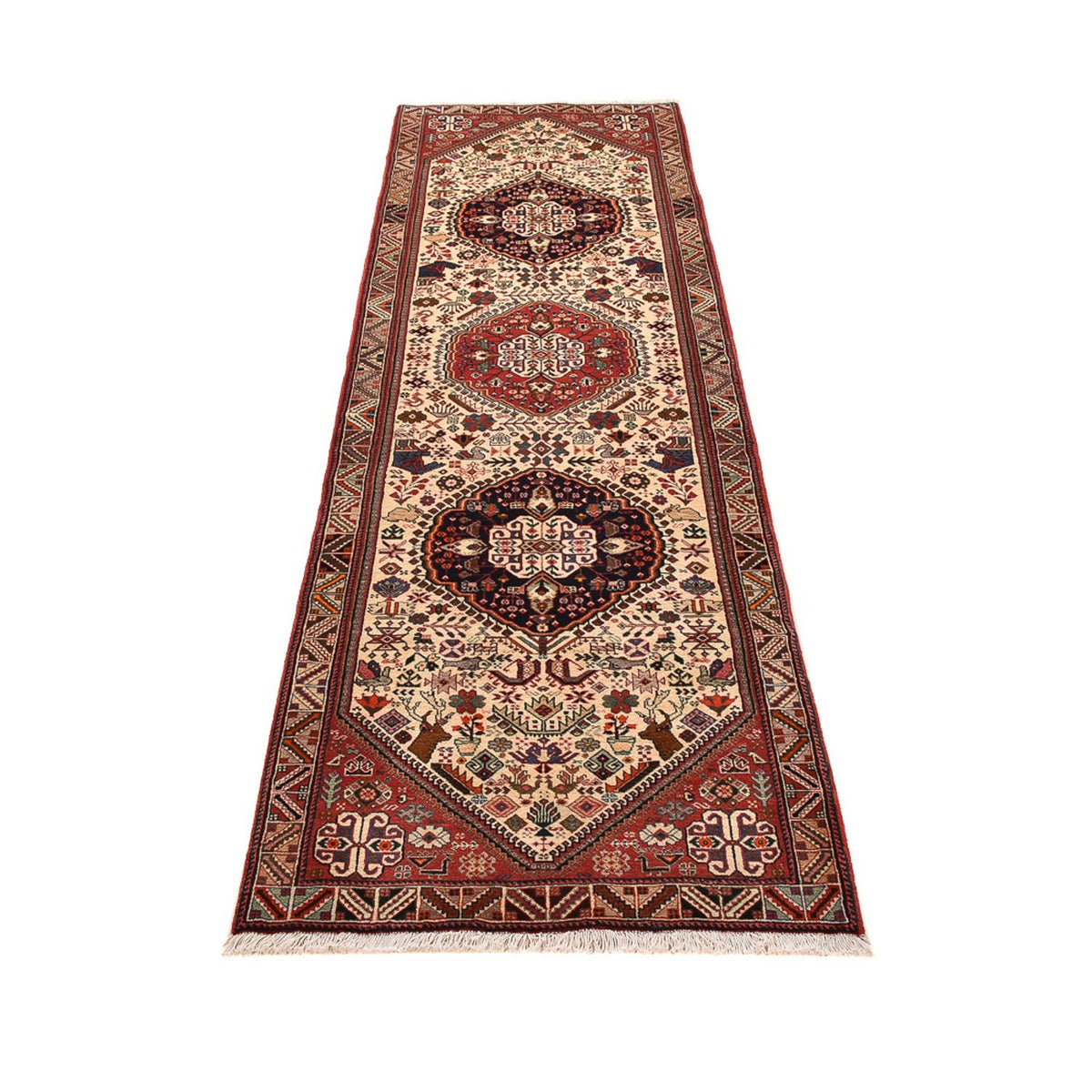 Tappeto corsia Tappeto Persero - Nomade - 290 x 79 cm - crema