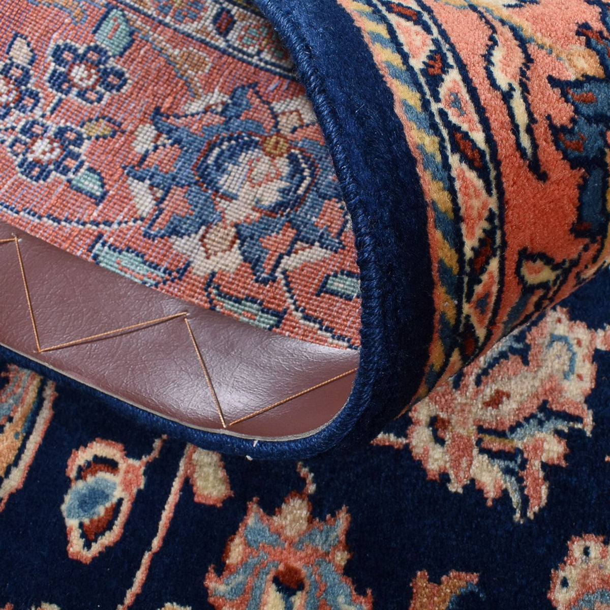 Tappeto Persero - Classico - 170 x 136 cm - blu scuro