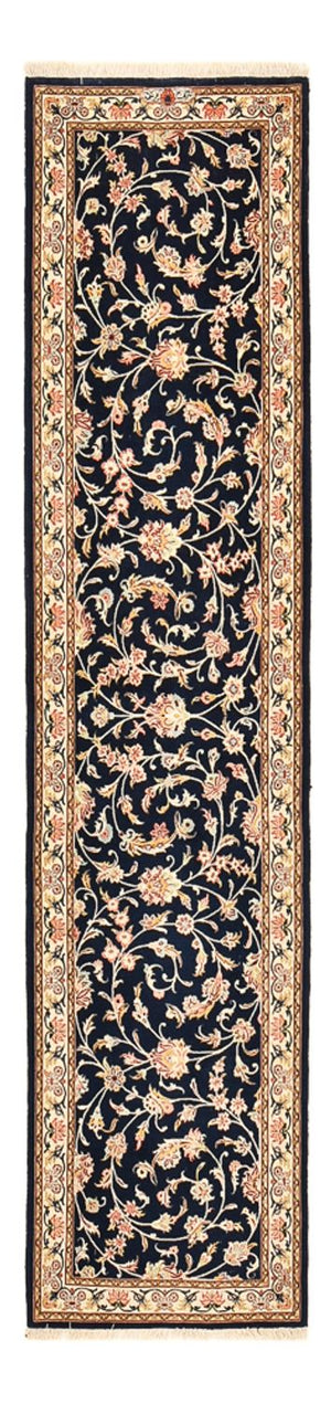 Tappeto corsia Tappeto Persero - Ghom - Reale - 244 x 58 cm - blu scuro