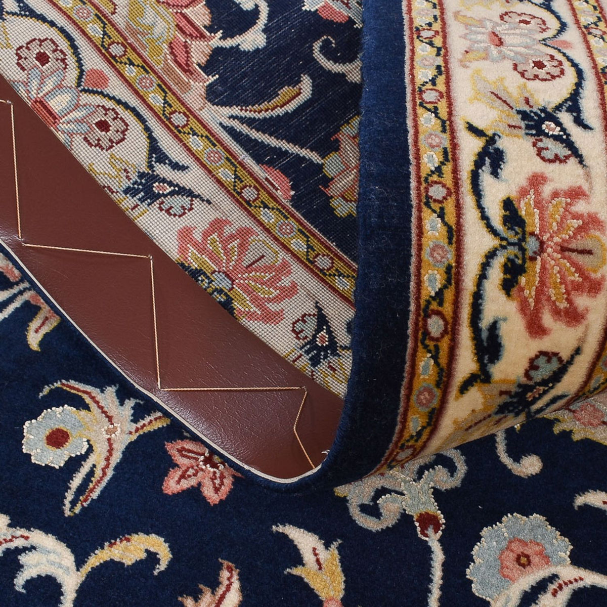 Tappeto corsia Tappeto Persero - Ghom - Reale - 244 x 58 cm - blu scuro