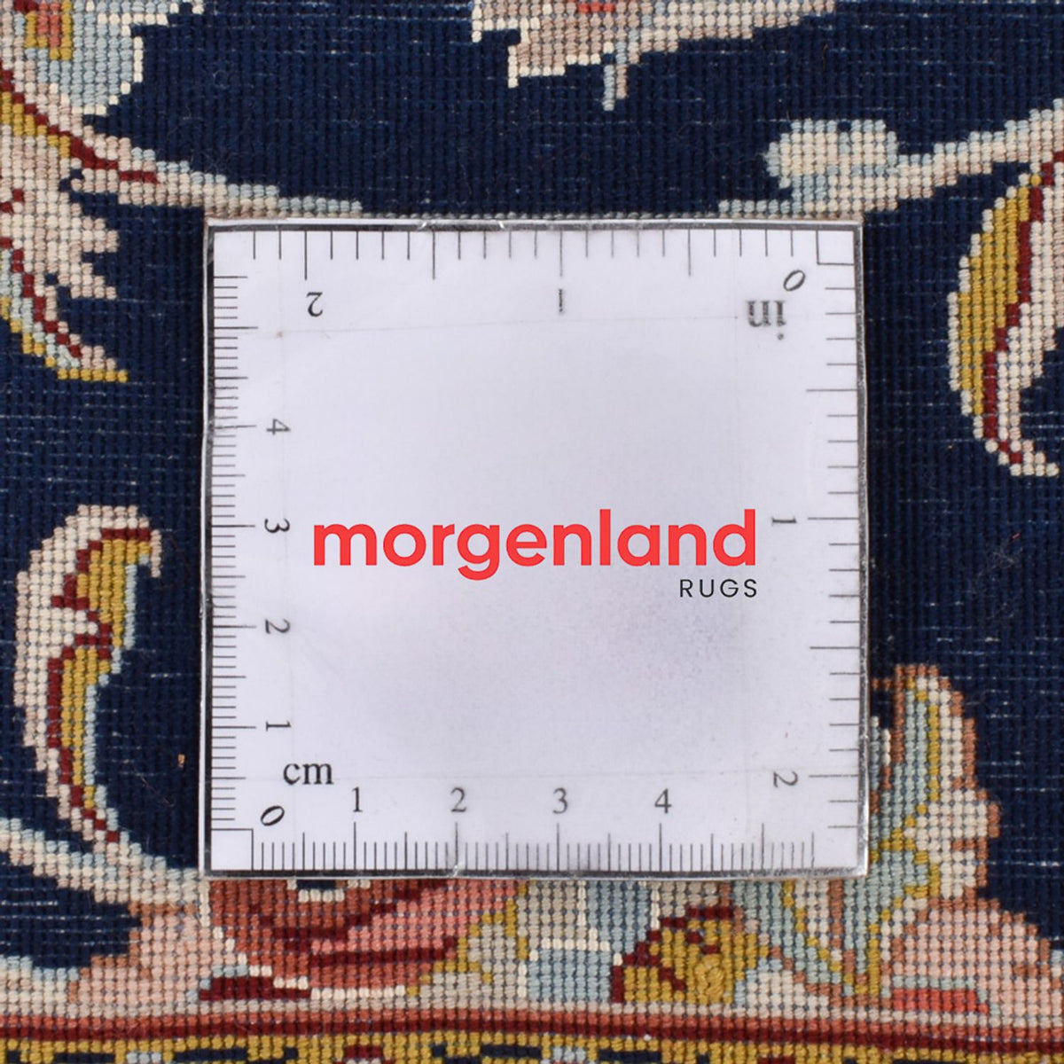 Tappeto corsia Tappeto Persero - Ghom - Reale - 244 x 58 cm - blu scuro