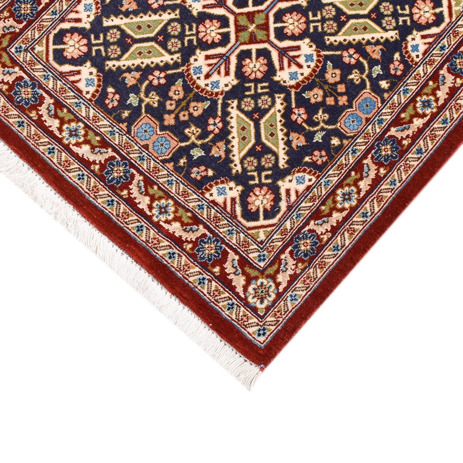 Tappeto corsia Tappeto Persero - Ghom - Reale - 193 x 51 cm - beige scuro
