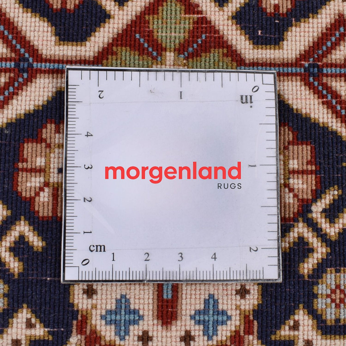 Tappeto corsia Tappeto Persero - Ghom - Reale - 193 x 51 cm - beige scuro