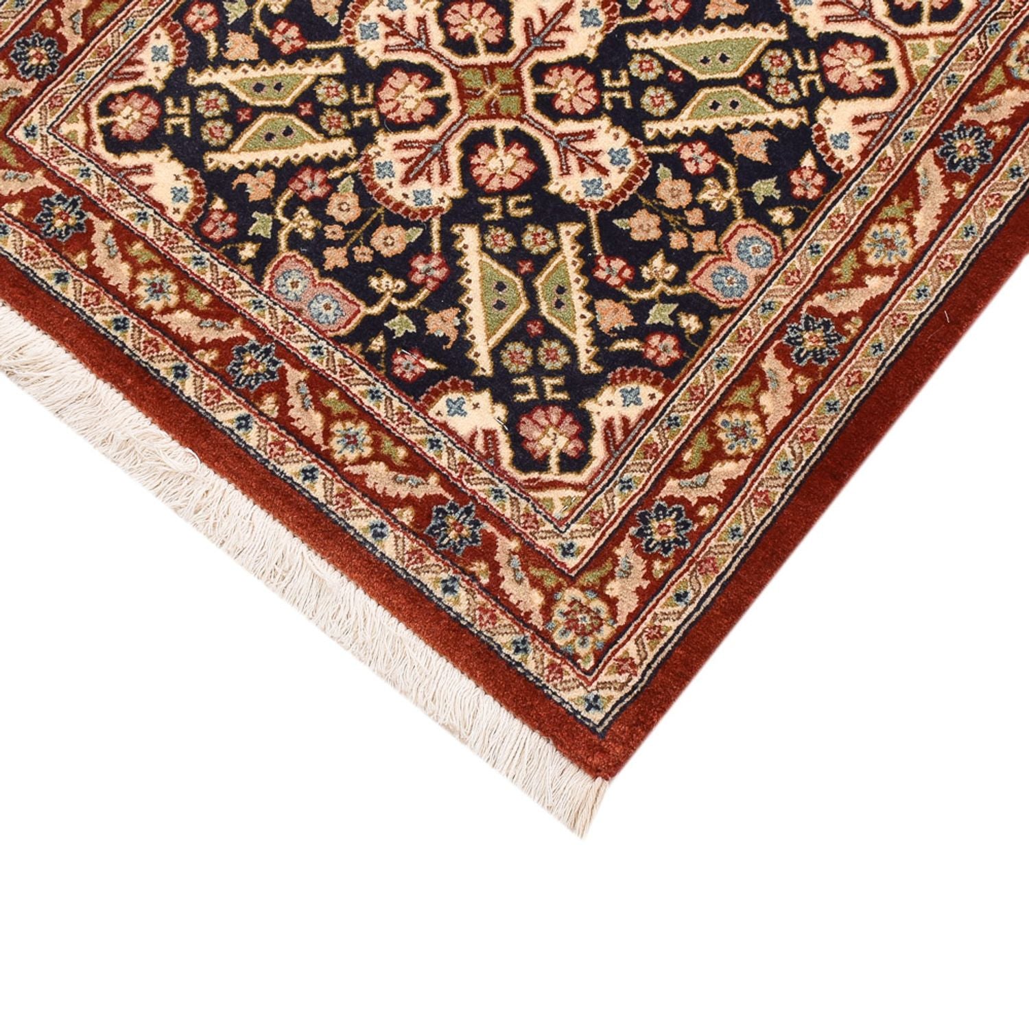 Tappeto corsia Tappeto Persero - Ghom - Reale - 150 x 54 cm - beige scuro