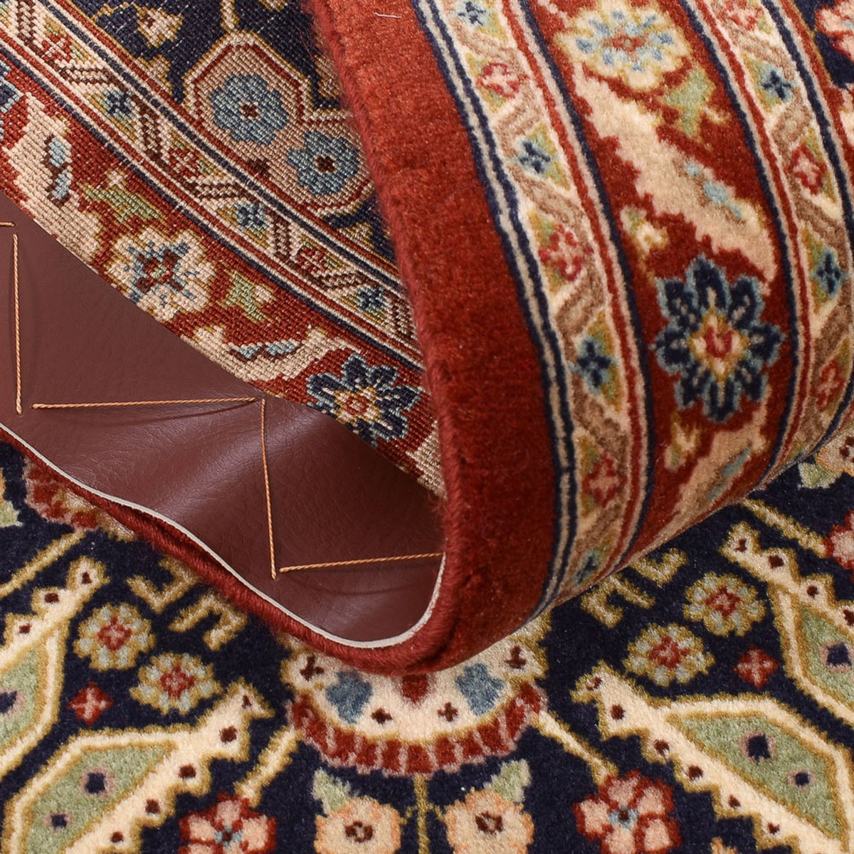 Tappeto corsia Tappeto Persero - Ghom - Reale - 150 x 54 cm - beige scuro