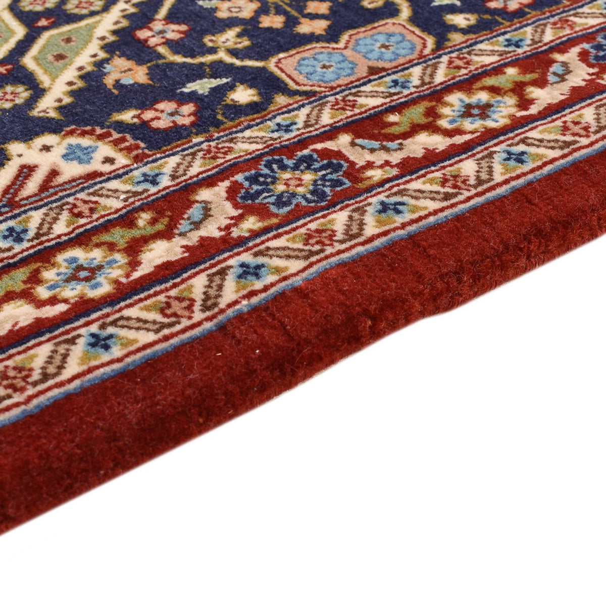 Tappeto corsia Tappeto Persero - Ghom - Reale - 191 x 53 cm - beige scuro