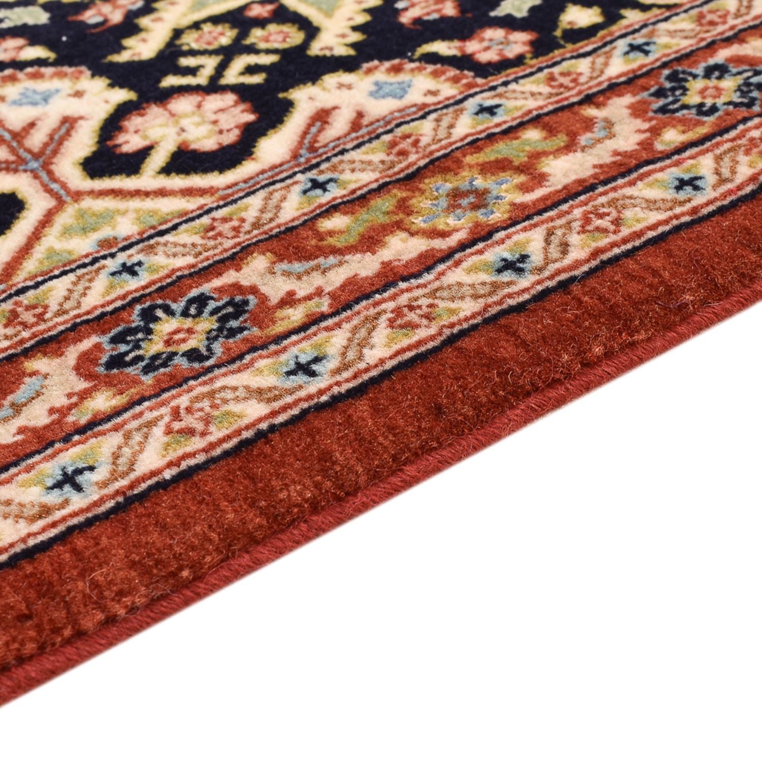 Tappeto corsia Tappeto Persero - Ghom - Reale - 203 x 54 cm - beige scuro