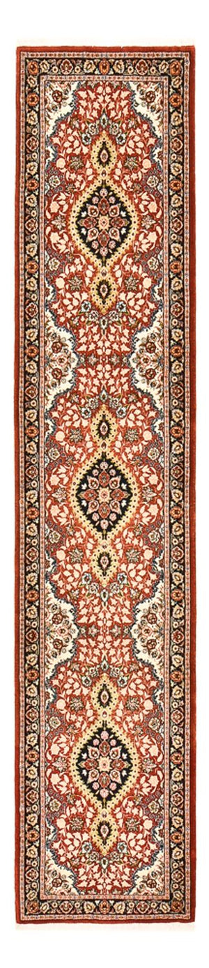 Tappeto corsia Tappeto Persero - Ghom - Reale - 297 x 63 cm - rosso chiaro