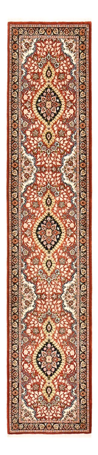 Tappeto corsia Tappeto Persero - Ghom - Reale - 297 x 63 cm - rosso chiaro