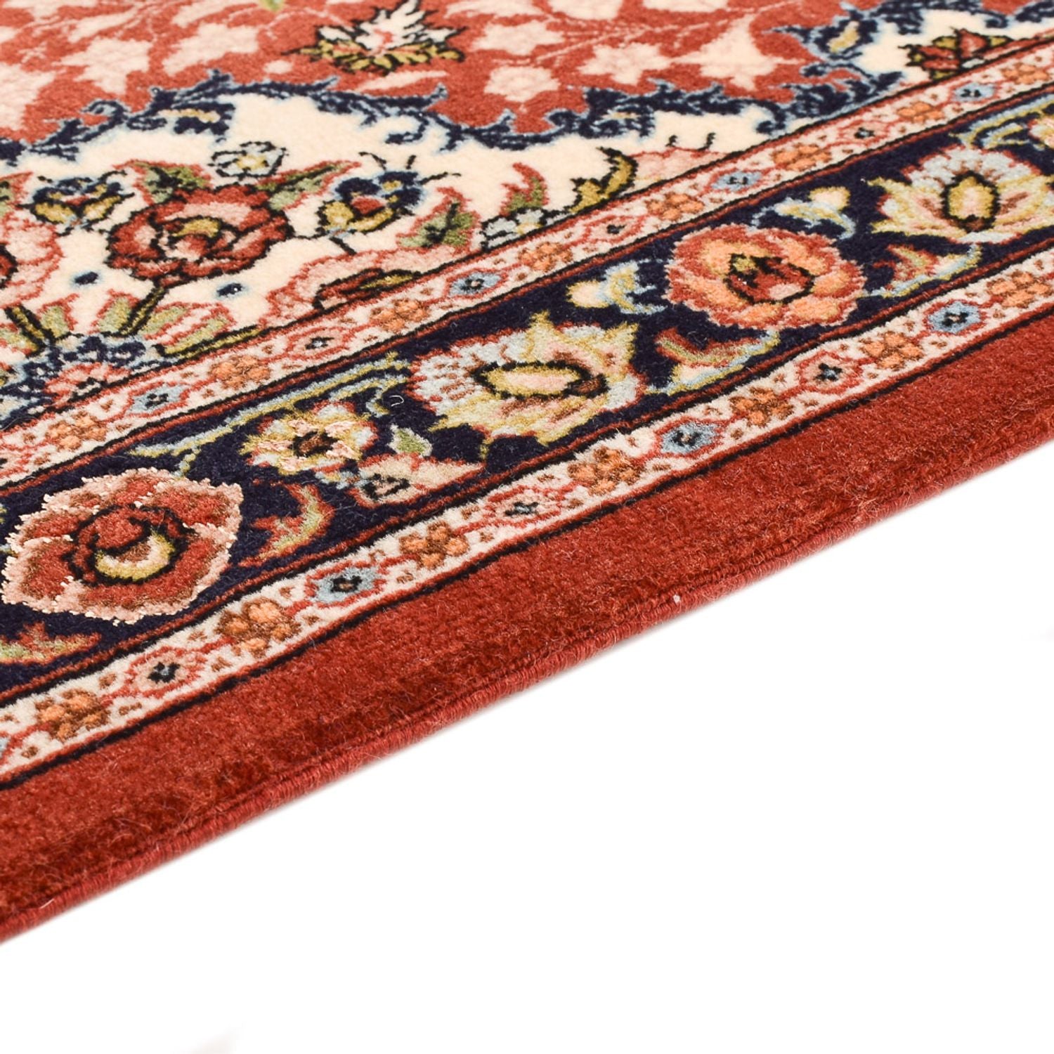 Tappeto corsia Tappeto Persero - Ghom - Reale - 297 x 63 cm - rosso chiaro