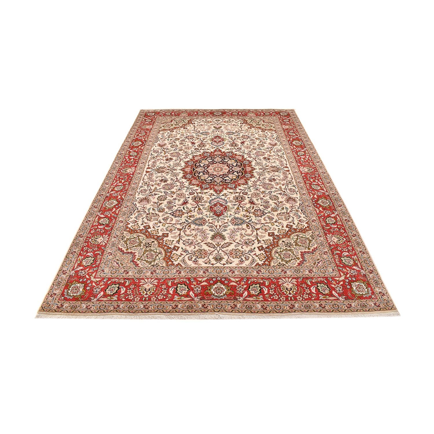 Tappeto Persero - Tabriz - Reale - 305 x 203 cm - beige